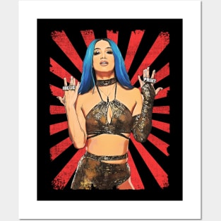 Sasha Bank Wrestling Fan Art Posters and Art